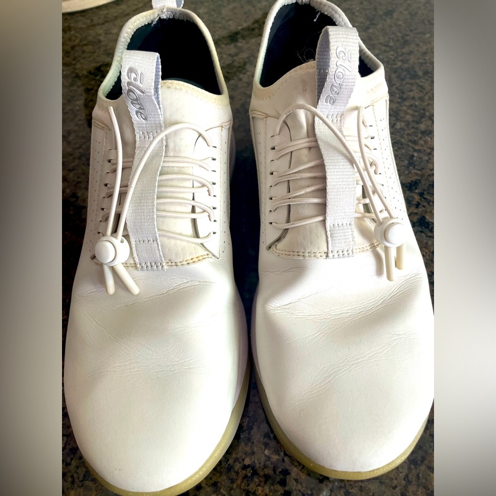 Clove all-white healthcare work shoes